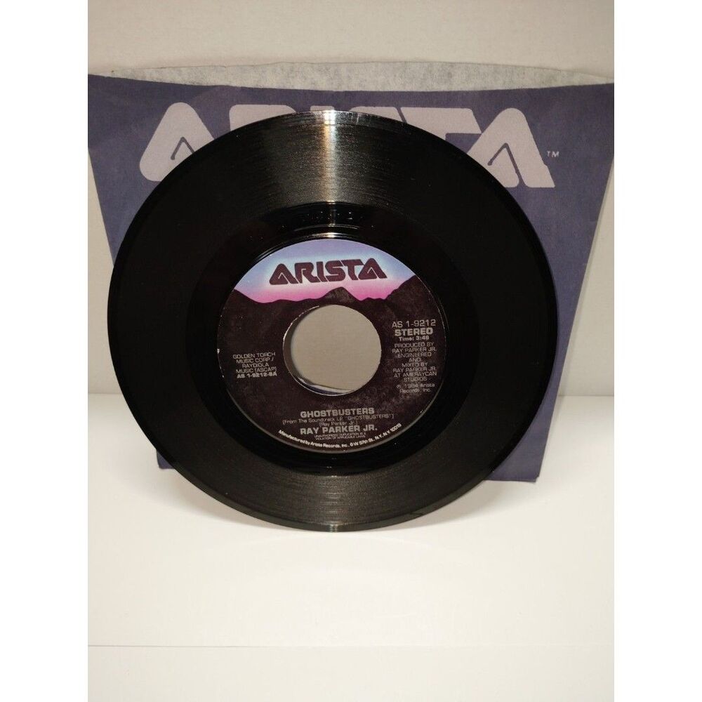Ghostbusters Who You Gonna Call-RAY PARKER JR 45 7" Record Vinyl Arista Records